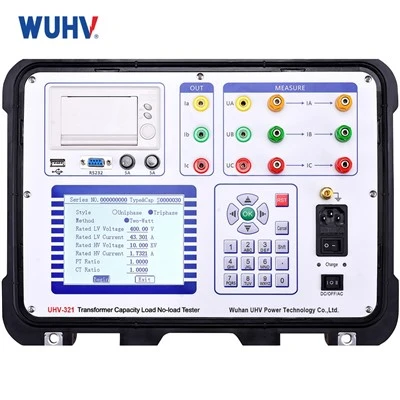 Automatische transformatorbelasting en geen-analyser van belastingsverlies